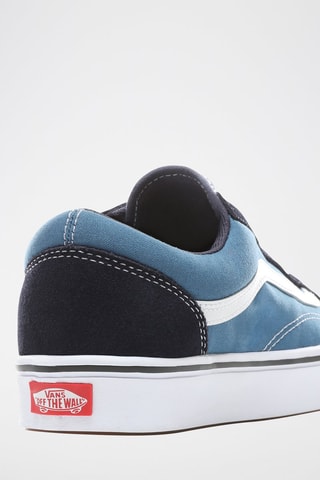 Baskets en nubuck UA ComfyCush Old Skool Bleu marine et ciel