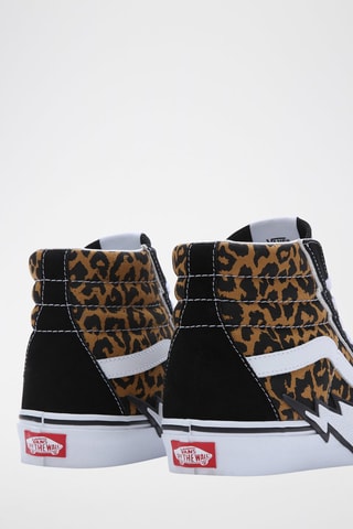 Baskets montantes SK8-Hi Noir et camel