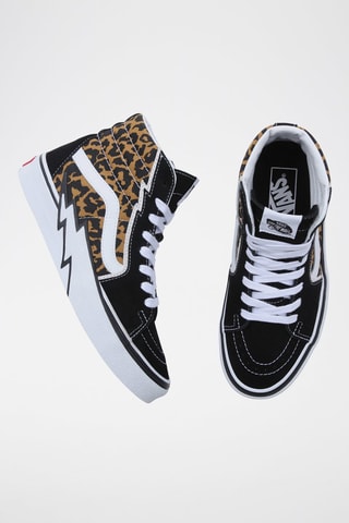Baskets montantes SK8-Hi Noir et camel