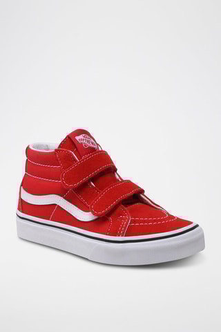 Baskets montantes en nubuck SK8-Mid Reissue V Rouge