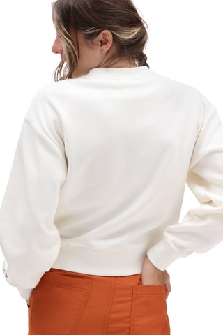 Sweat Textured Waves Fleece Ecru