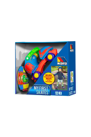 Os meus primeiros patins Azul e laranja escuro