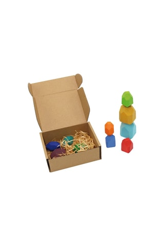 Blocos de construção madeira 11 peças - A partir dos 3 anos