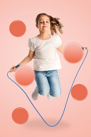 Corda de saltar - 2,5 m - A partir dos 5 anos