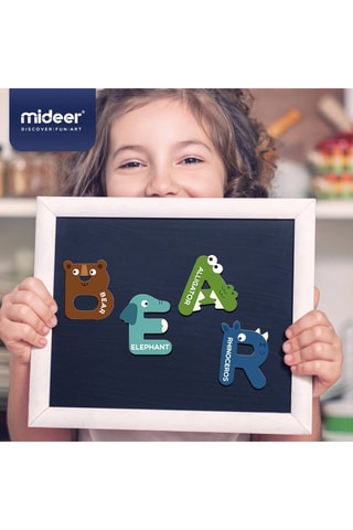 Letras magnéticas - A partir dos 3 anos