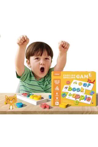 Letras em madeira - A partir dos 3 anos