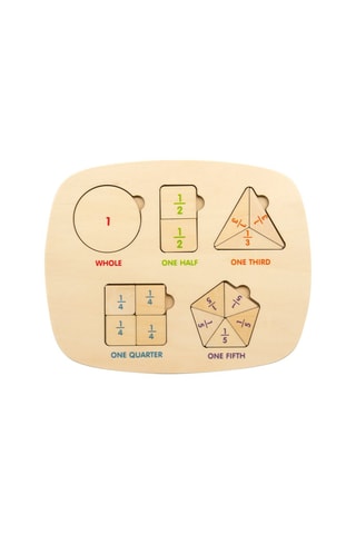 Jogo de formas em madeira A partir dos 3 anos