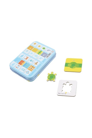 Jogo de formas animais marinhos A partir dos 3 anos