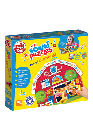 Puzzle sonoro Ferme A partir dos 2 anos