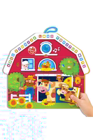 Puzzle sonoro Ferme A partir dos 2 anos