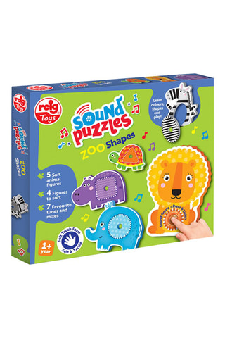 Puzzle sonoro Animais A partir de 1 ano