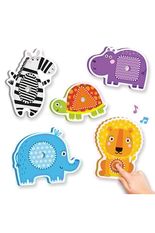 Puzzle sonoro Animais A partir de 1 ano