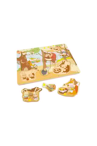 Puzzle Floresta de madeira 8 peças - A partir dos 18 meses