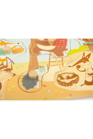 Puzzle Floresta de madeira 8 peças - A partir dos 18 meses