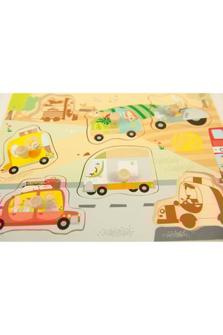 Puzzle Os Veículos de madeira 7 peças - A partir dos 18 meses