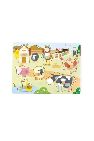 Puzzle A Quinta de madeira 7 peças - A partir dos 18 meses