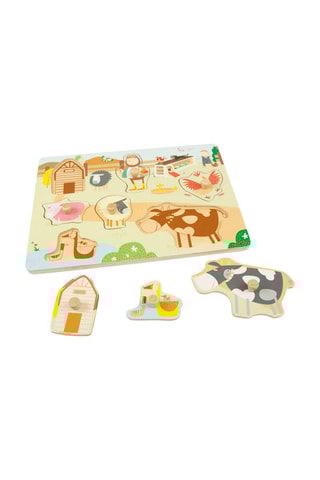 Puzzle A Quinta de madeira 7 peças - A partir dos 18 meses