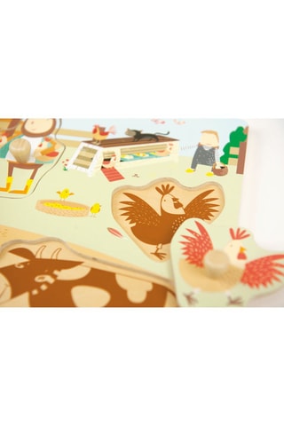 Puzzle A Quinta de madeira 7 peças - A partir dos 18 meses