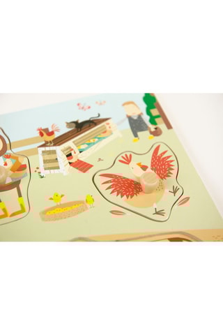 Puzzle A Quinta de madeira 7 peças - A partir dos 18 meses