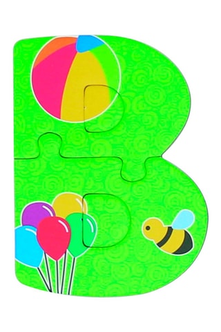 Puzzle de letras divertidas 52 peças - A partir de 3 anos