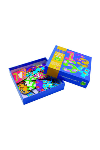 Puzzle de números divertidos 40 peças - A partir de 3 anos