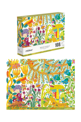 Puzzle do Artista da Toupeira e os Vizinhos - 108 peças - A partir dos 3 anos