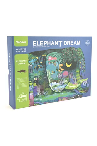 Puzzle Elefante - 280 peças - A partir dos 5 anos