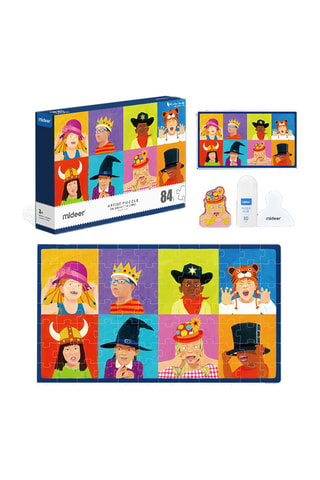 Puzzle de Artista: crianças do Mundo - 84 peças - A partir dos 3 anos