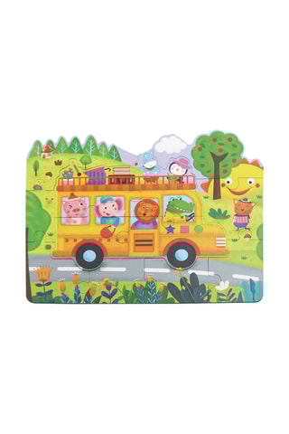 Puzzle progressivo 4 em 1 Trânsito Interessante - A partir dos 3 anos