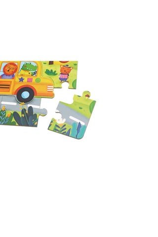 Puzzle progressivo 4 em 1 Trânsito Interessante - A partir dos 3 anos