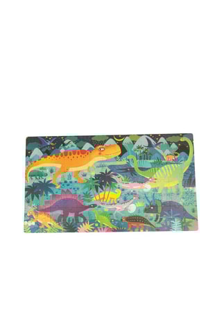 Puzzle Era dos Dinossauros - 104 peças - A partir dos 3 anos