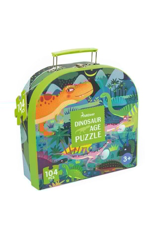 Puzzle Era dos Dinossauros - 104 peças - A partir dos 3 anos