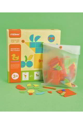 Puzzle geométrico - 157 peças - A partir dos 3 anos