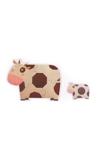 7 puzzles Animais e Geometria - 32 peças - A partir dos 2 anos