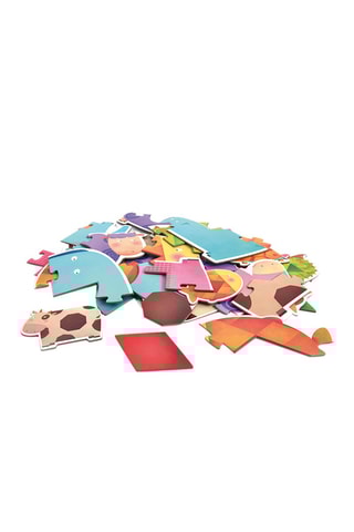 7 puzzles Animais e Geometria - 32 peças - A partir dos 2 anos