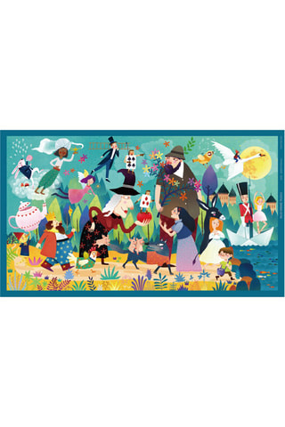 Puzzle O Paraíso dos Contos - 104 peças - A partir dos 3 anos