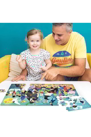 Puzzle O Paraíso dos Contos - 104 peças - A partir dos 3 anos
