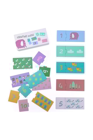 Puzzle Counting 20 peças - A partir de 2 anos