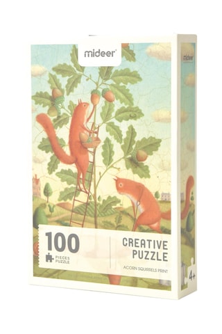 Puzzle esquilos 100 peças - A partir dos 4 anos
