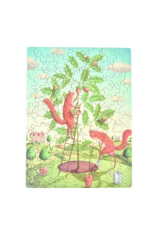 Puzzle esquilos 100 peças - A partir dos 4 anos