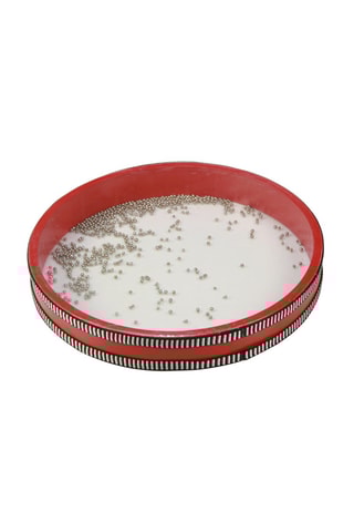 Tambor com berlindes de madeira A partir dos 3 anos