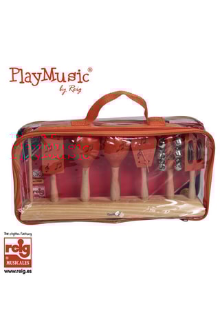 5 percussões em madeira A partir dos 3 anos