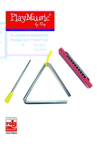 Harmónica em madeira e triângulo A partir dos 3 anos