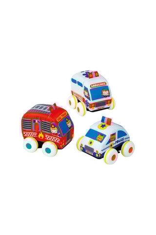 Conjunto de 3 carros de fricção A partir de 1 ano