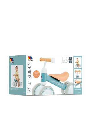 Draisienne - Orange et bleu - Dès 10 mois - Jusqu'à 2 kg - Hauteur selle 26 cm