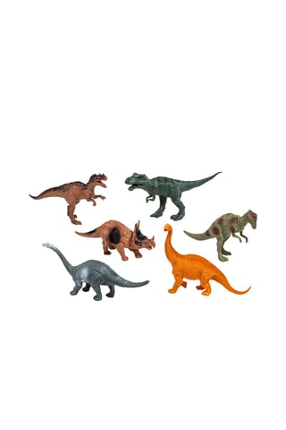 6 figuras de dinossauros - A partir dos 3 anos