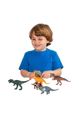 6 figuras de dinossauros - A partir dos 3 anos