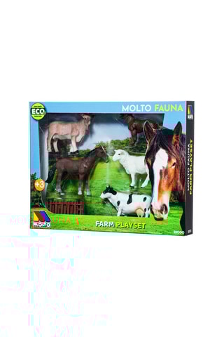 6 figuras de animais da quinta - A partir dos 3 anos