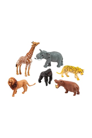 6 figuras de animais selvagens - A partir dos 3 anos