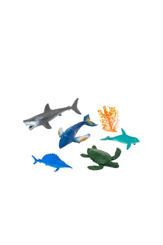 6 figuras de animais marinhos - A partir dos 3 anos